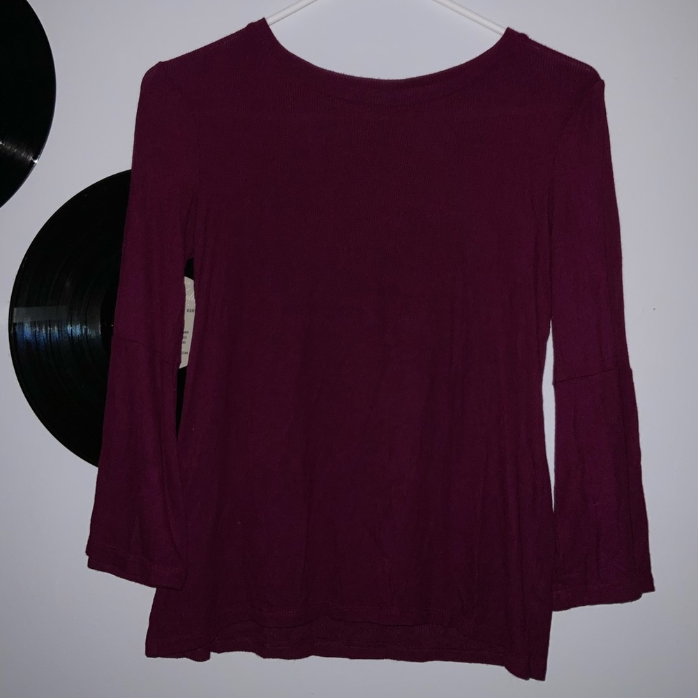 Plum colored long sleeve